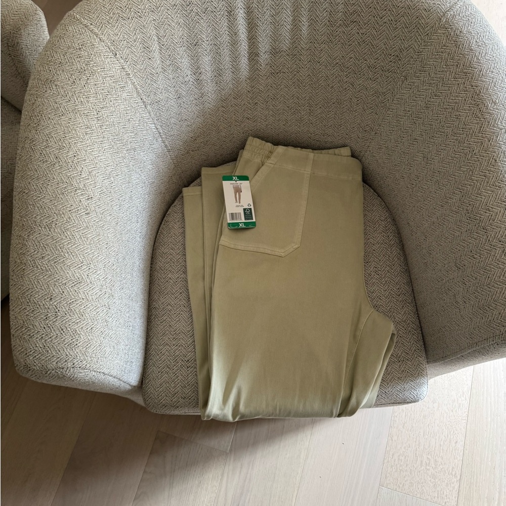 NWT Tan Chinos Smooth Cotton Twill Full-Length